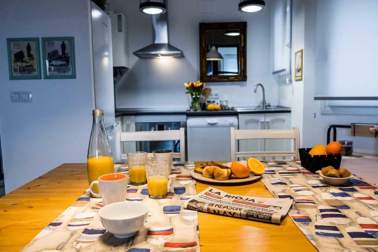 Logrono Centro, Una Casa Con Vistas Bagian luar foto